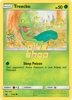 Pokémon
 Celestial Storm 007/168 Treecko - PikaShop