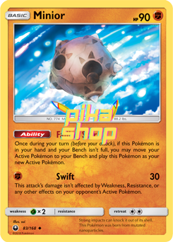Pokémon
 Celestial Storm 083/168 Minior Reverse Holo - PikaShop