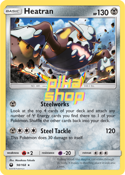 Pokémon
 Celestial Storm 098/168 Heatran Reverse Holo - PikaShop