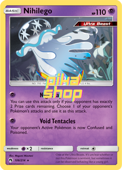 Pokémon
 Lost Thunder 106/214 Nihilego Holo - PikaShop
