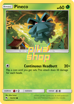 Pokémon
 Lost Thunder 015/214 Pineco - PikaShop