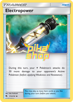 Pokémon
 Lost Thunder 172/214 Electropower - PikaShop