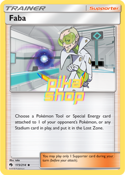 Pokémon
 Lost Thunder 173/214 Faba Reverse Holo - PikaShop
