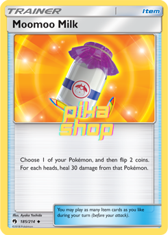 Pokémon
 Lost Thunder 185/214 Moo-Moo Milk Reverse Holo - PikaShop
