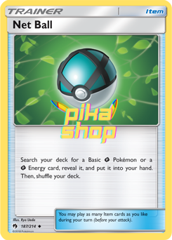 Pokémon
 Lost Thunder 187/214 Net Ball Reverse Holo - PikaShop