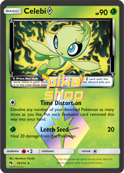 Pokémon
 Lost Thunder 019/214 Celebi Prism - PikaShop