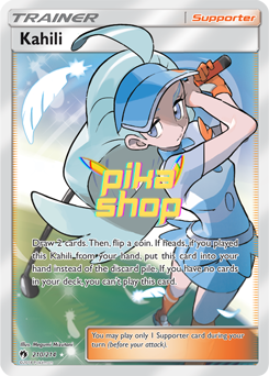 Pokémon
 Lost Thunder 210/214 Kahili Full Art - PikaShop