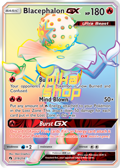 Pokémon
 Lost Thunder 219/214 Blacephalon GX Rainbow Rare - PikaShop