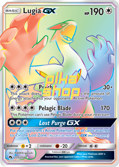 Pokémon
 Lost Thunder 227/214 Lugia GX Rainbow Rare - PikaShop
