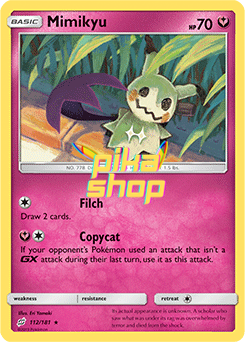 Pokémon
 Team Up 112/181 Mimikyu - PikaShop