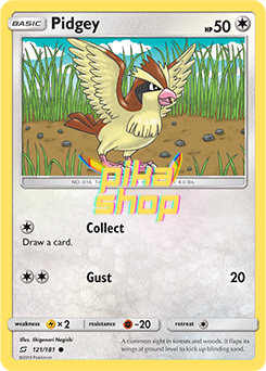 Pokémon
 Team Up 121/181 Pidgey - PikaShop