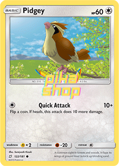 Pokémon
 Team Up 122/181 Pidgey - PikaShop