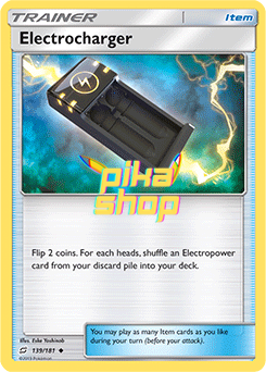 Pokémon
 Team Up 139/181 Electrocharger - PikaShop