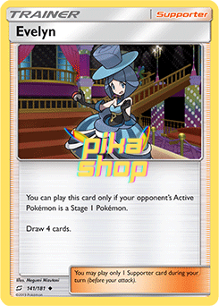 Pokémon
 Team Up 141/181 Evelyn - PikaShop