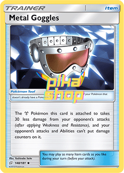 Pokémon
 Team Up 148/181 Metal Goggles Reverse Holo - PikaShop