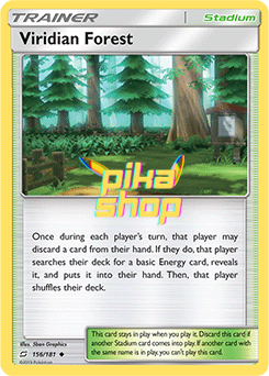 Pokémon
 Team Up 156/181 Viridian Forest Reverse Holo - PikaShop