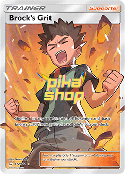Pokémon
 Team Up 172/181 Brock's Grit Full Art - PikaShop