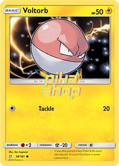 Pokémon
 Team Up 038/181 Voltorb - PikaShop