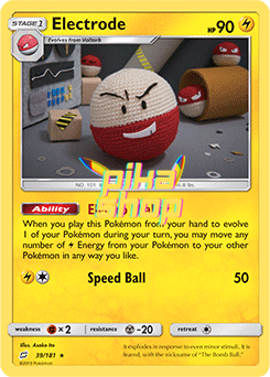 Pokémon
 Team Up 039/181 Electrode Reverse Holo - PikaShop