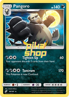 Pokémon
 Team Up 094/181 Pangoro - PikaShop