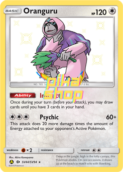 Pokémon
 Hidden Fates Shiny Vault SV44/SV94 Oranguru Holo - PikaShop