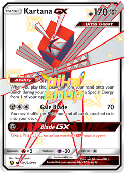 Pokémon
 Hidden Fates Shiny Vault SV73/SV94 Kartana GX Full Art Shiny - PikaShop