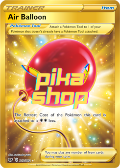 Pokemon
 Sword & Shield Base 213/202 Air Balloon Secret Rare