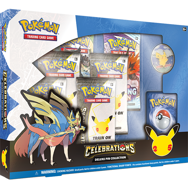 Pokemon Celebrations Special Collection Deluxe Pin Box - PikaShop