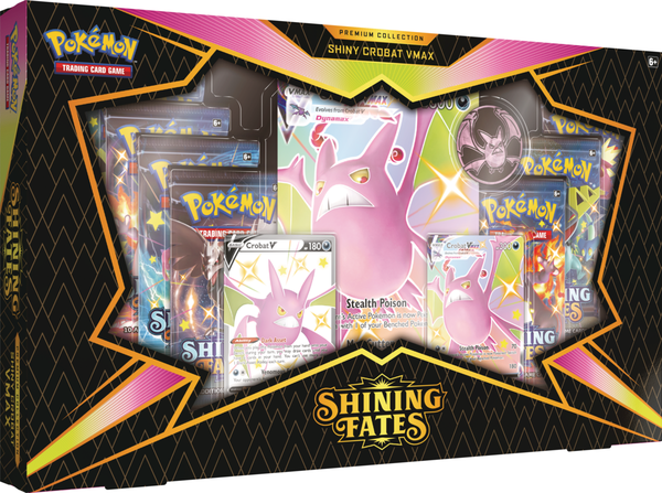 Pokémon Shining Fates Premium Box Crobat VMAX