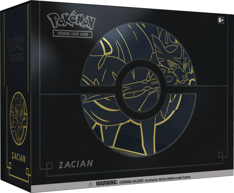 Pokemon Sword & Shield Elite Trainer Box Plus—Zacian / Zamazenta