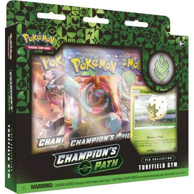 Champions Path Pin Collection Turffield Gym - PikaShop