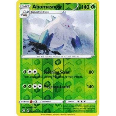 Pokémon Rebel Clash 013/192 Abomasnow (Reverse Holo) - PikaShop