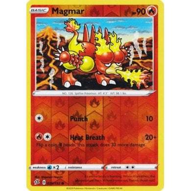 Pokémon Rebel Clash 029/192 Magmar (Reverse Holo) - PikaShop