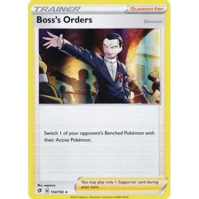 Pokémon Rebel Clash 154/192 Boss's Orders (Holo) - PikaShop