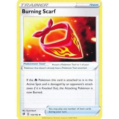 Pokémon Rebel Clash 155/192 Burning Scarf - PikaShop