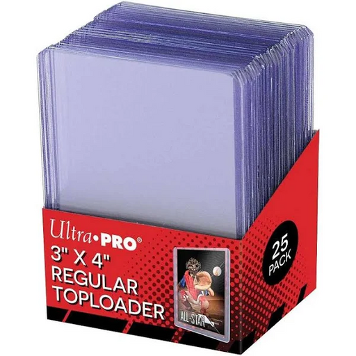 3" x 4" Ultra Pro Toploaders (25) - PikaShop