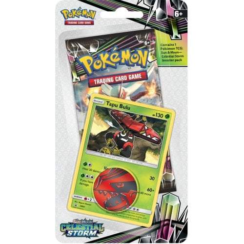 Pokémon Sm Celestial Storm 1 Pack Blister: Tapu Bulu - PikaShop