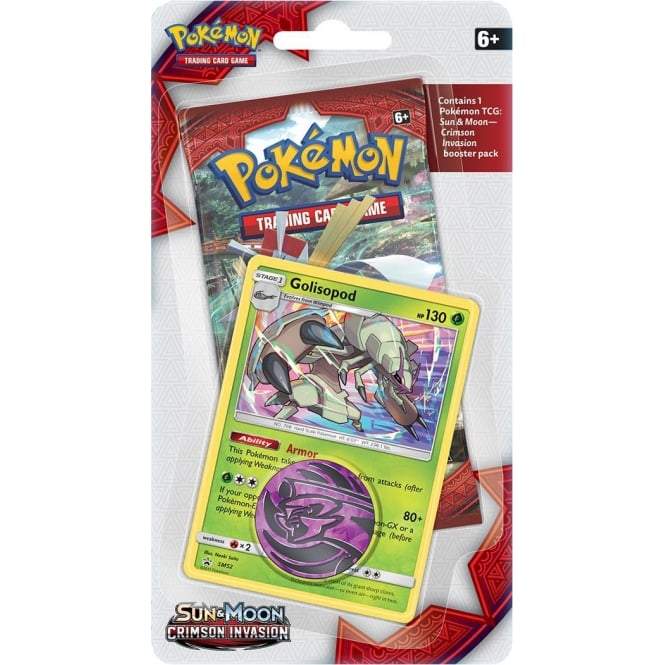 Pokémon Sm Crimson Invasion 1 Pack Blister Golisopod - PikaShop