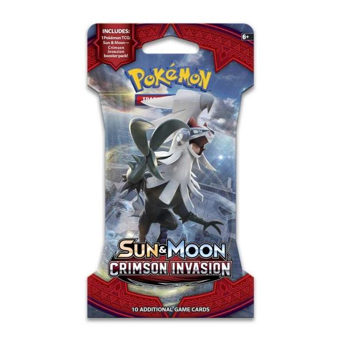 Pokémon Sm Crimson Invasion Booster Pack (Cardboard Packaging) - PikaShop