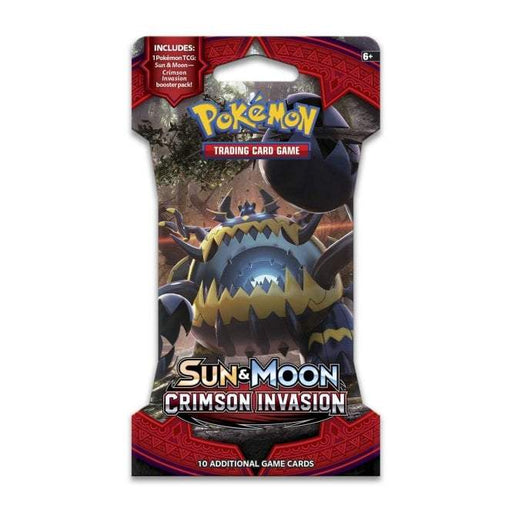 Pokémon Sm Crimson Invasion Booster Pack (Cardboard Packaging) - PikaShop
