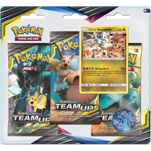 Pokémon Sm Team Up 3-pack Blister Ultra Necrozma - PikaShop