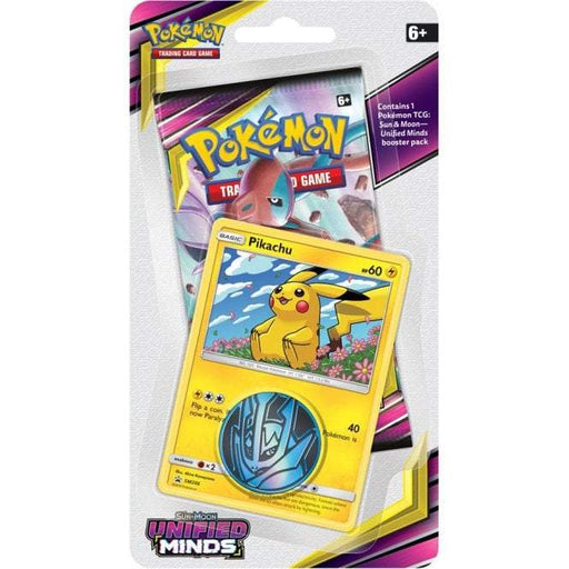 Pokémon Sm Unified Minds 1 Pack Blister Pikachu - PikaShop