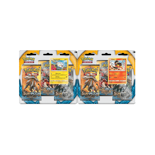 Pokémon Sun And Moon (Base Set) 3-pack Blister Bundle Of 2: Litten And Togedemaru - PikaShop