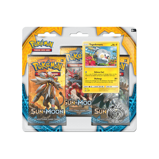 Pokémon Sun And Moon (Base Set) 3-pack Blister: Togedemaru - PikaShop