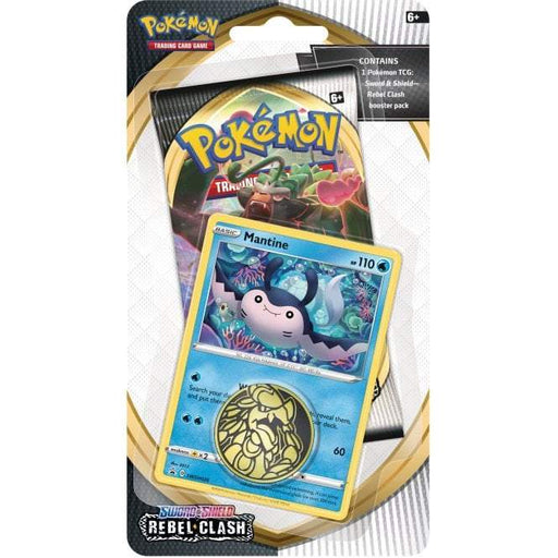 Pokémon Swsh Rebel Clash 1 Pack Blister Mantine - PikaShop